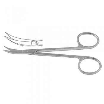 Iris Scissor Curved to Side , 11.5 cm - 4 1/2"